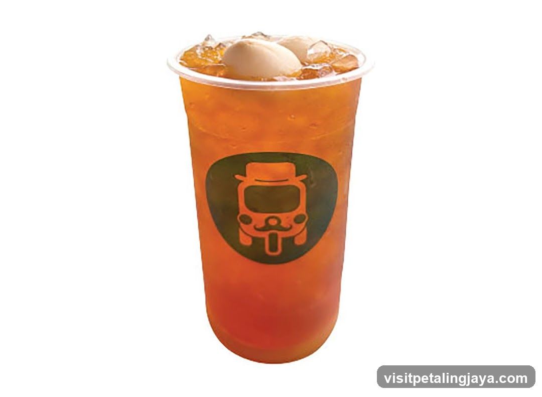 Iced Tea with Egg White