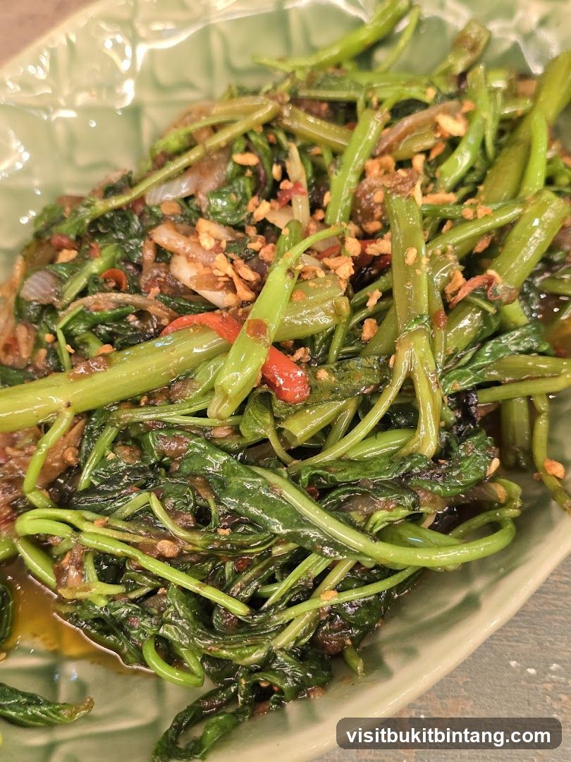 Stir-fried Water Spinach