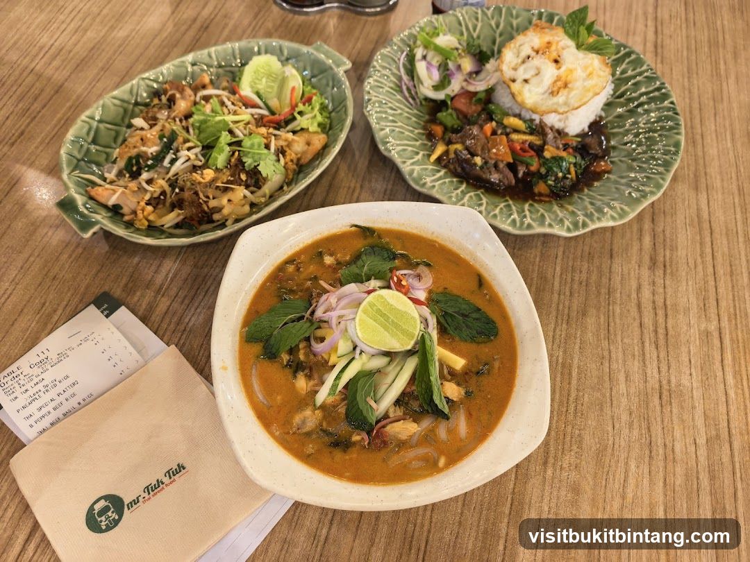 Thai Street Food Spread