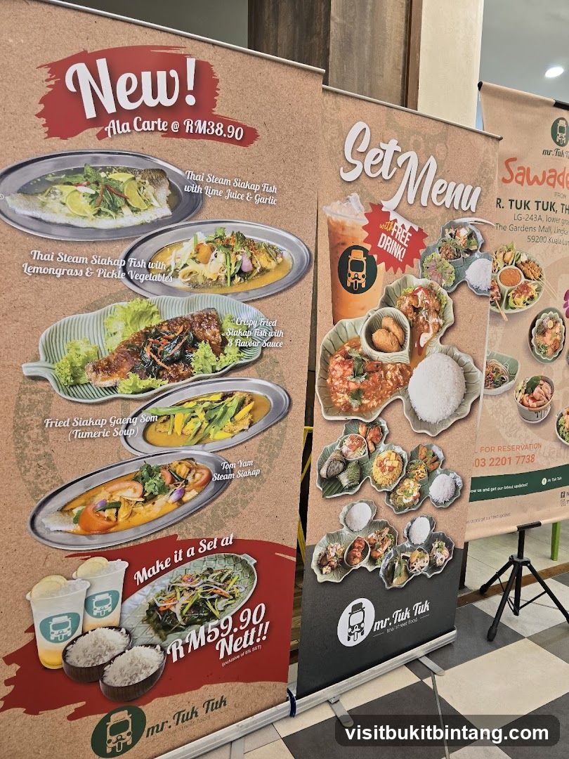 Restaurant Menu Banners