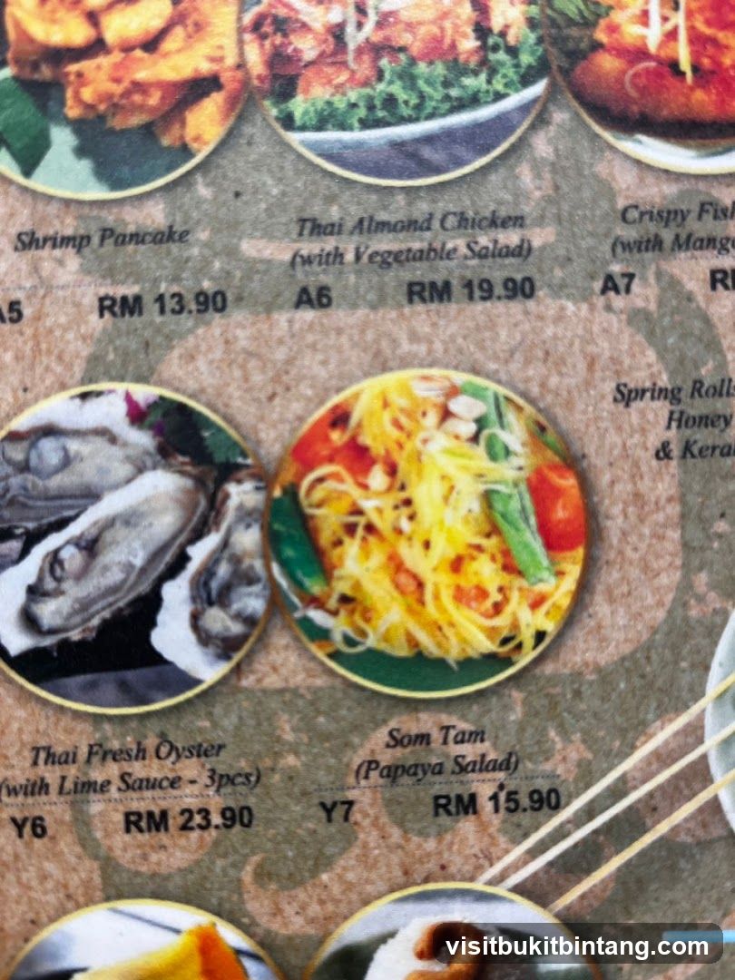Menu Items