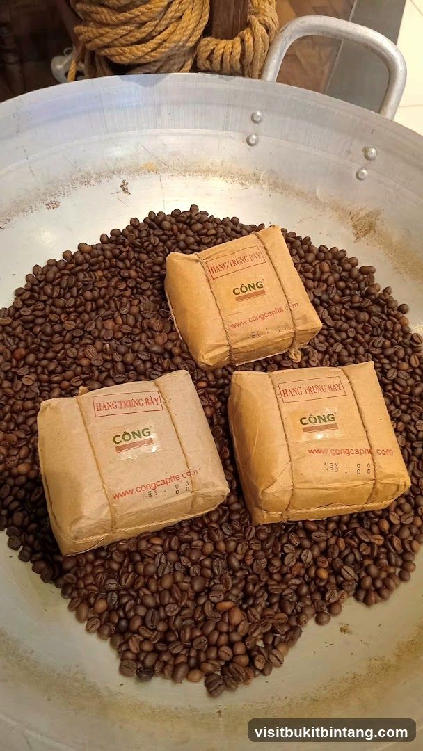 Coffee Beans and Packaged Coffee