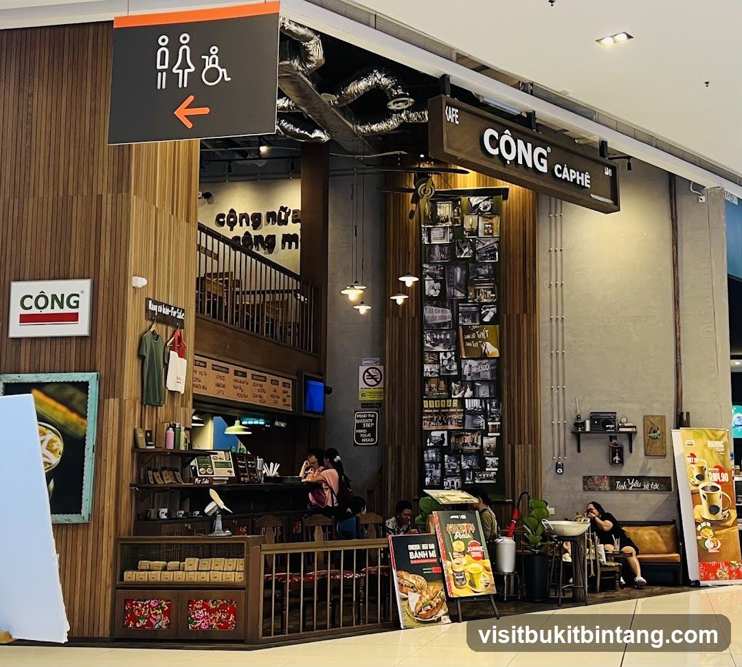 Cong Caphe Interior