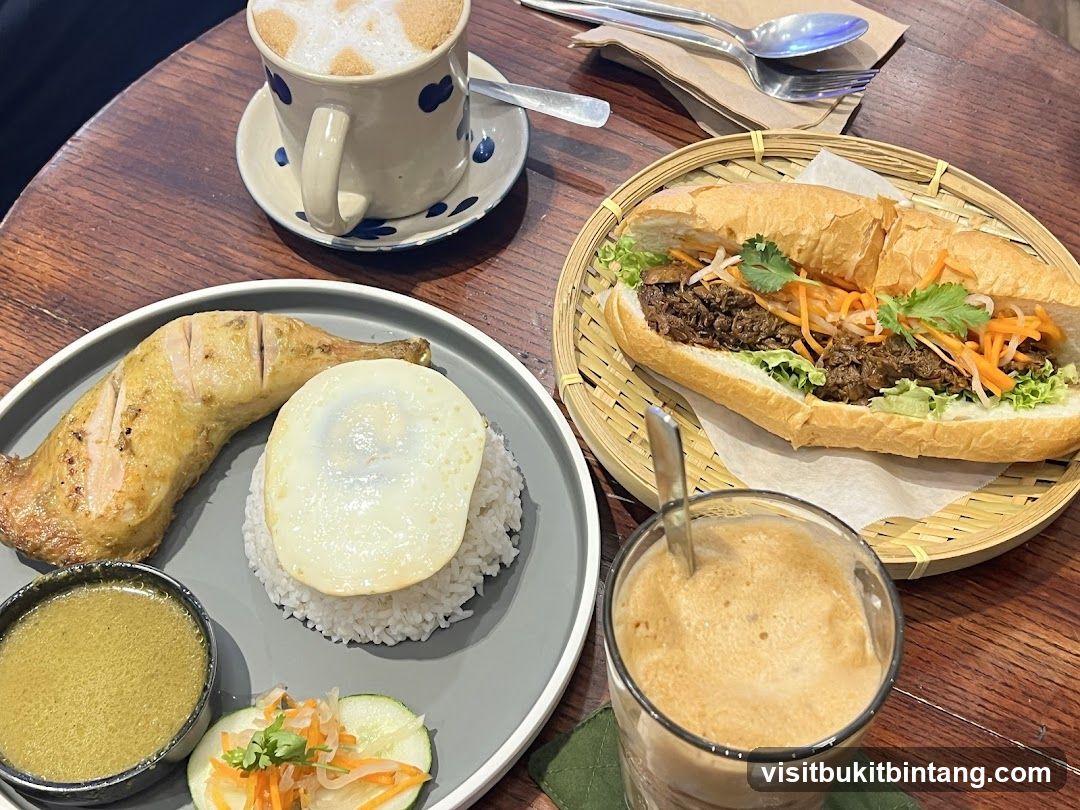 Vietnamese Food Spread