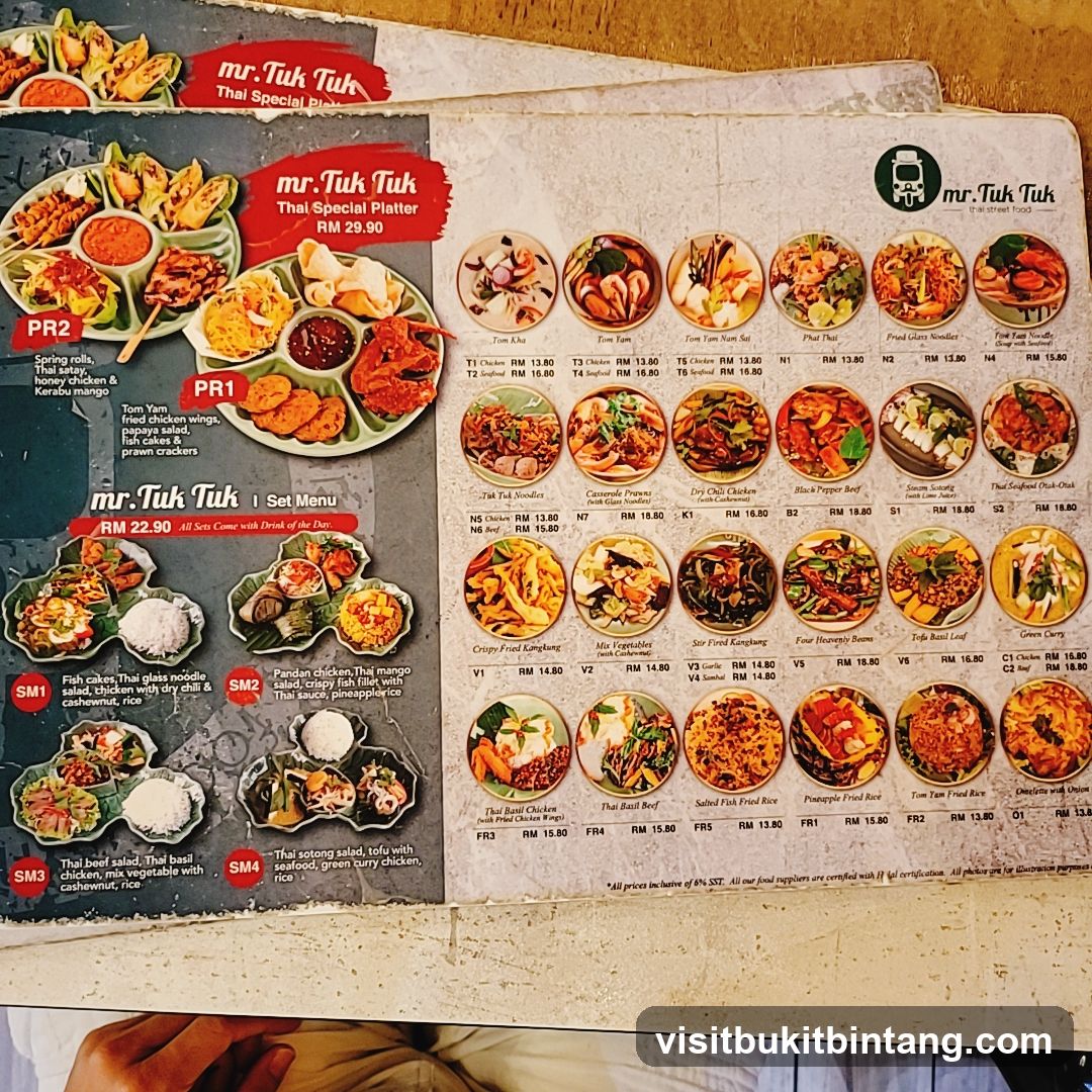 mr. Tuk Tuk Thai Special Platter