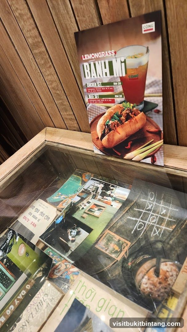 Lemongrass Banh Mi Menu