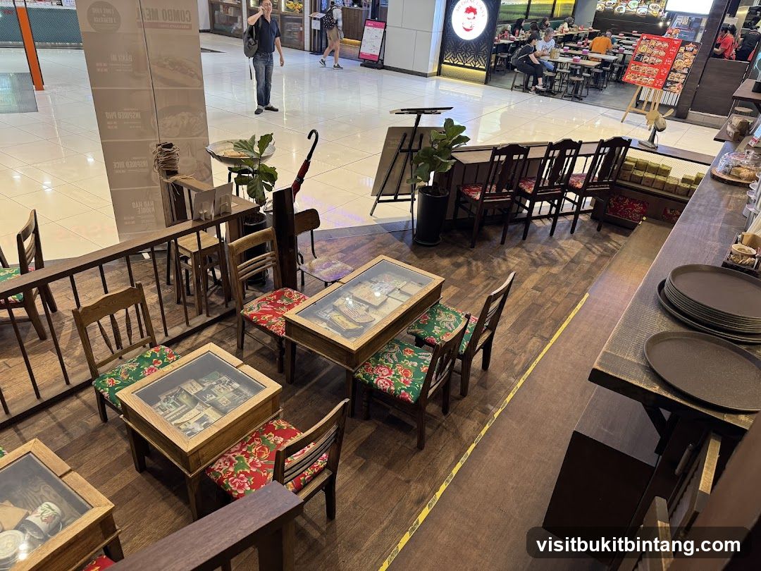 Cafe Interior with Seating