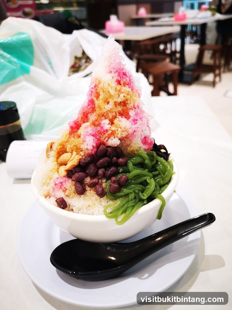 Shaved Ice Dessert
