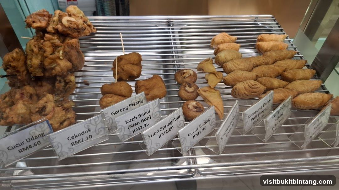 Fried Snacks Display
