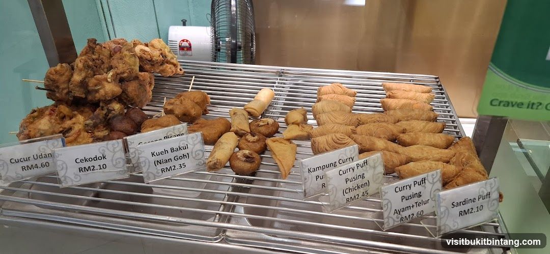 Fried Snacks Display