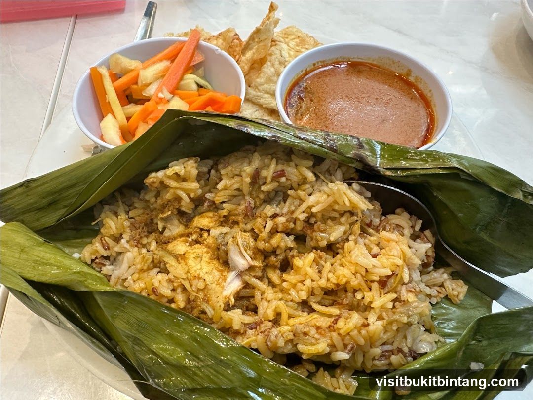 Nasi Lemak with Sides