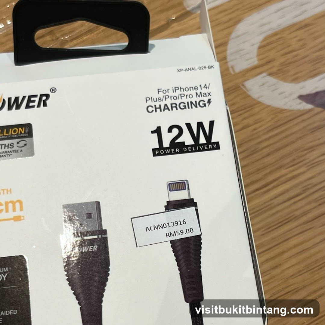 Charging Cable Packaging