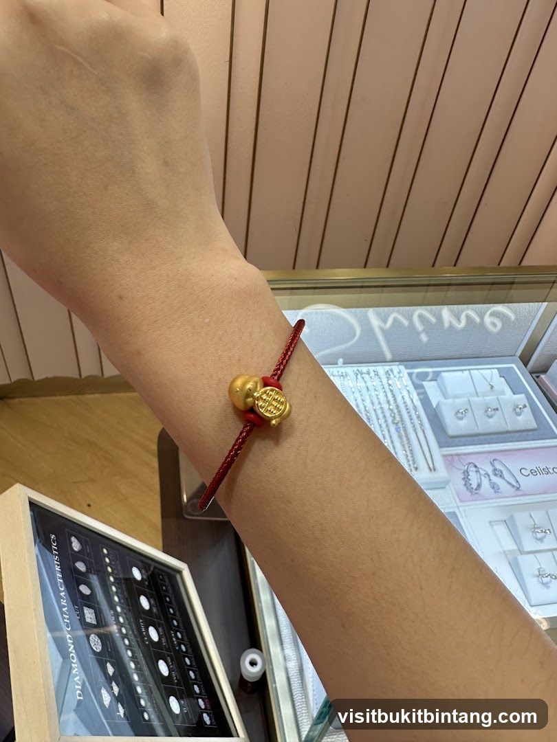 Gold Charm Bracelet