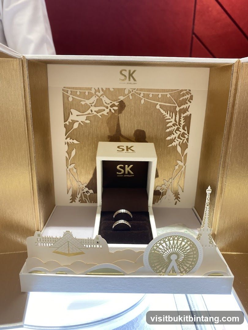 SK Jewellery Ring Box