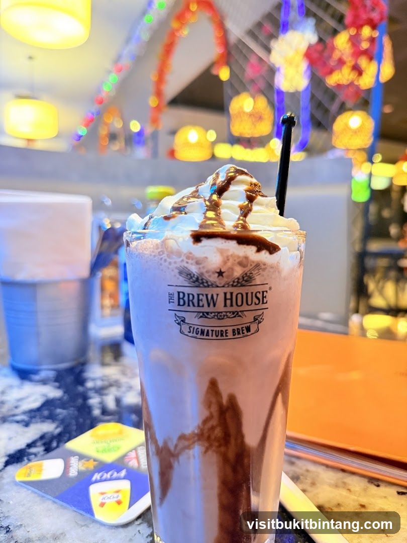 Chocolate Milkshake with Whipped Cream