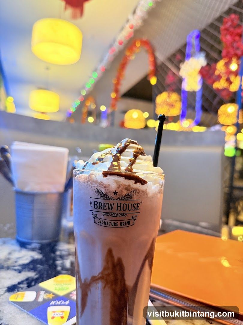 Chocolate Milkshake with Whipped Cream