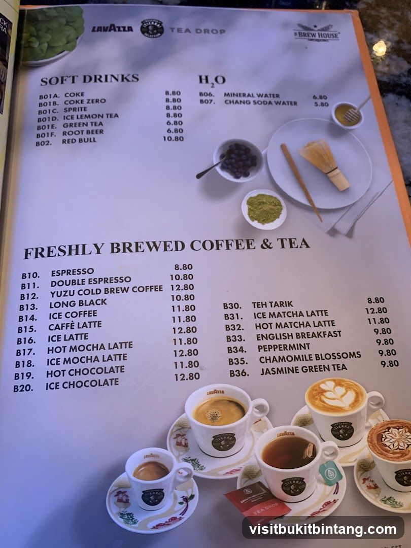 Brew House Menu