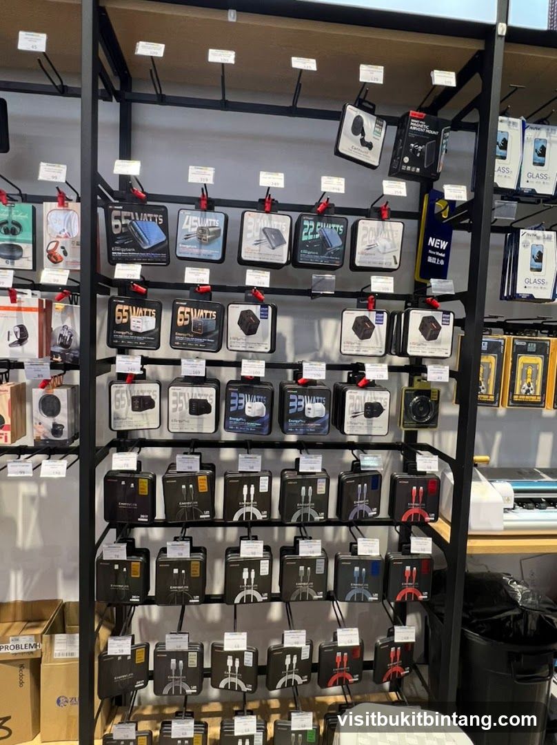 Electronics Accessories Display