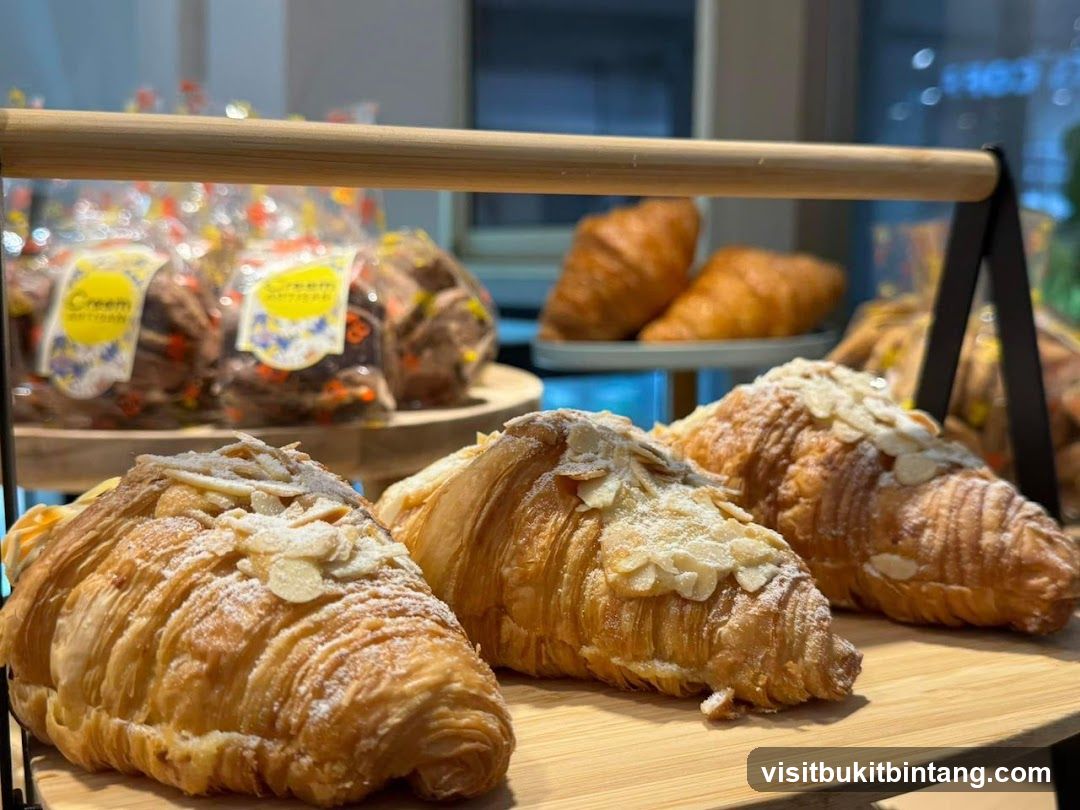 Almond Croissants and Packaged Pastries
