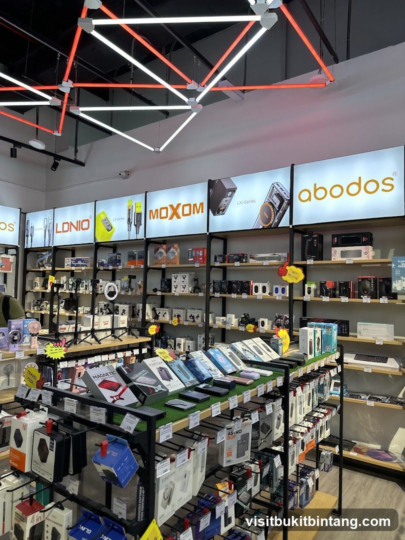 Electronics Store Interior
