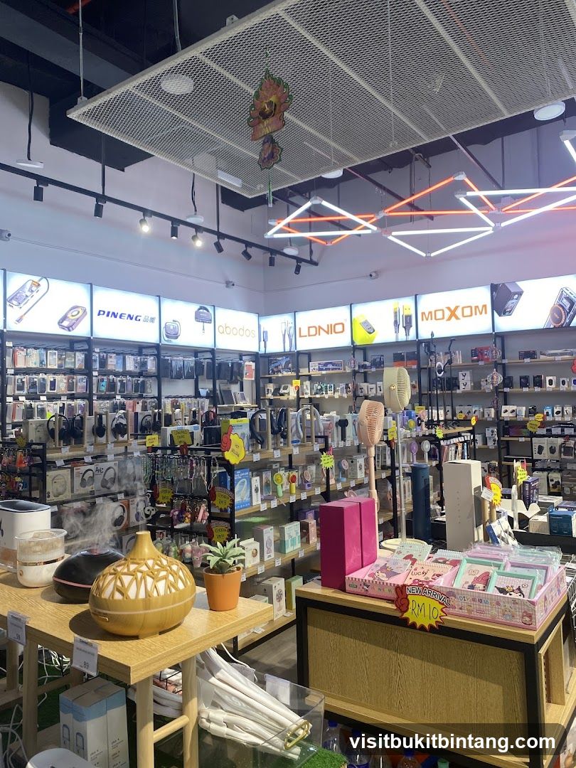 Electronics Store Interior
