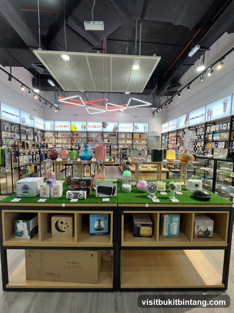 Electronics Store Interior