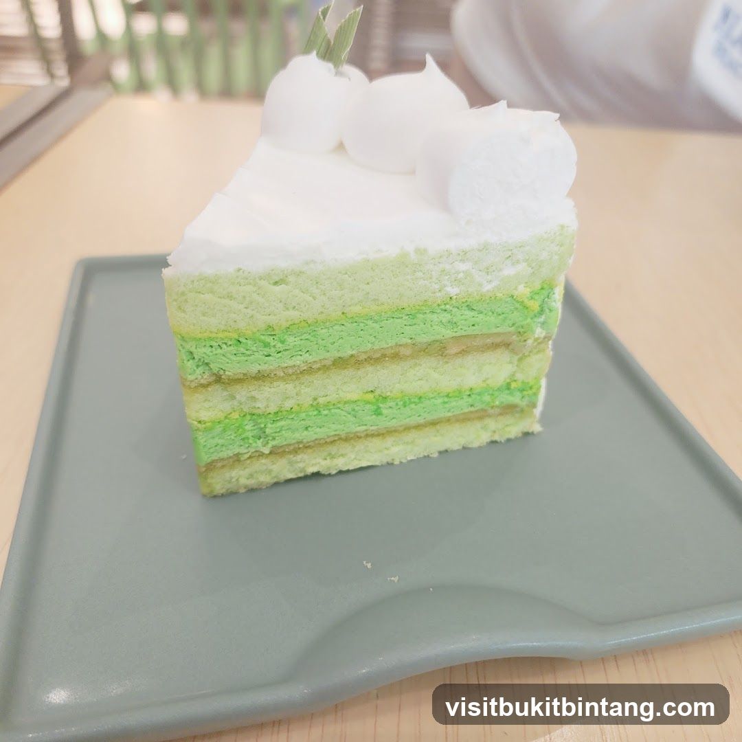 Layered Green Cake