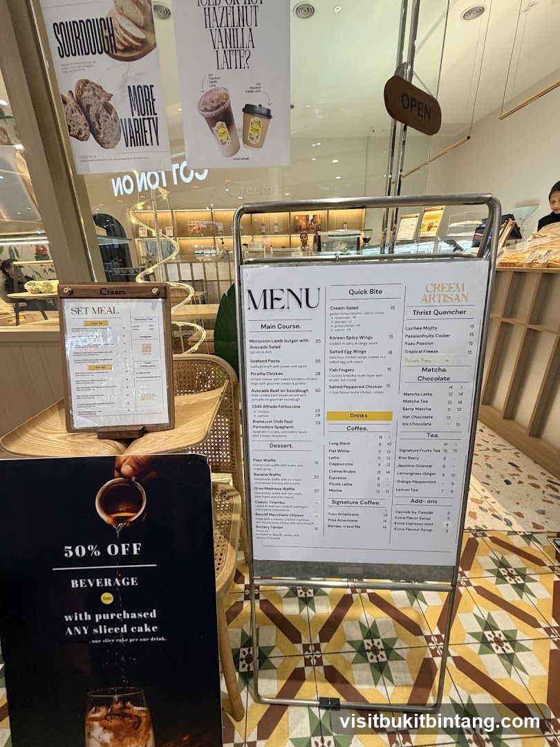 Menu and Promotion