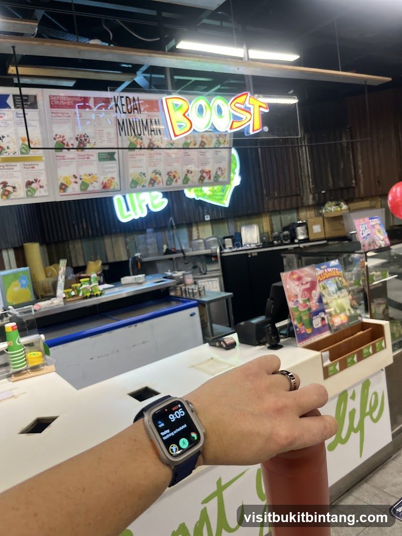 Boost Juice Bar Interior