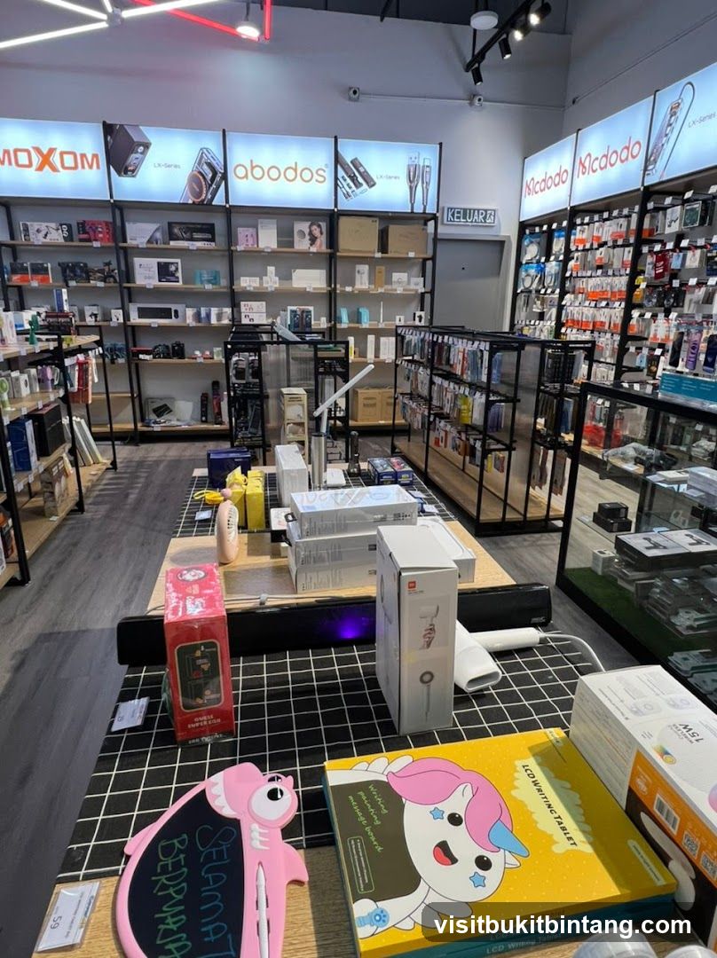 Electronics Store Interior