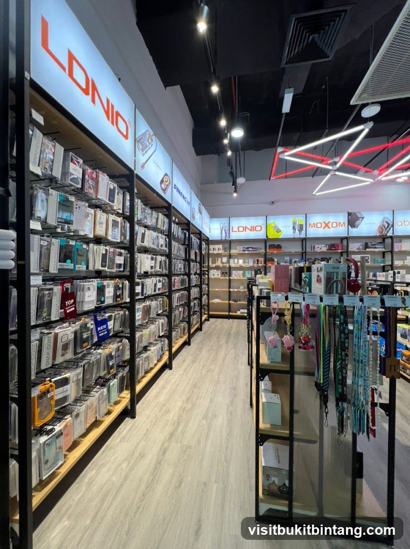 Electronics Store Interior