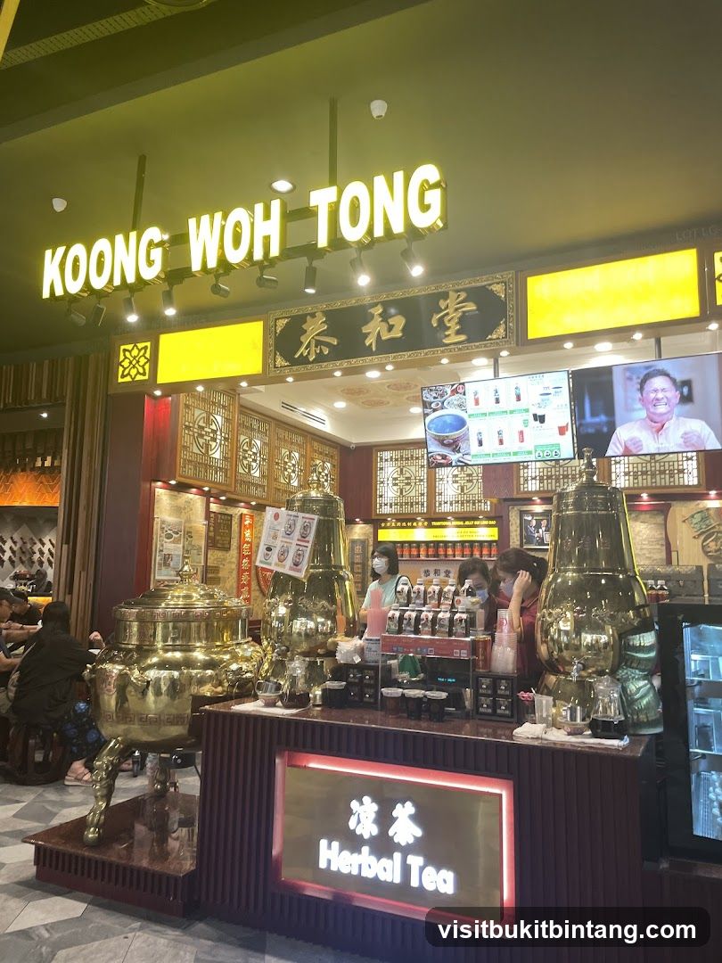 Herbal Tea Shop Counter