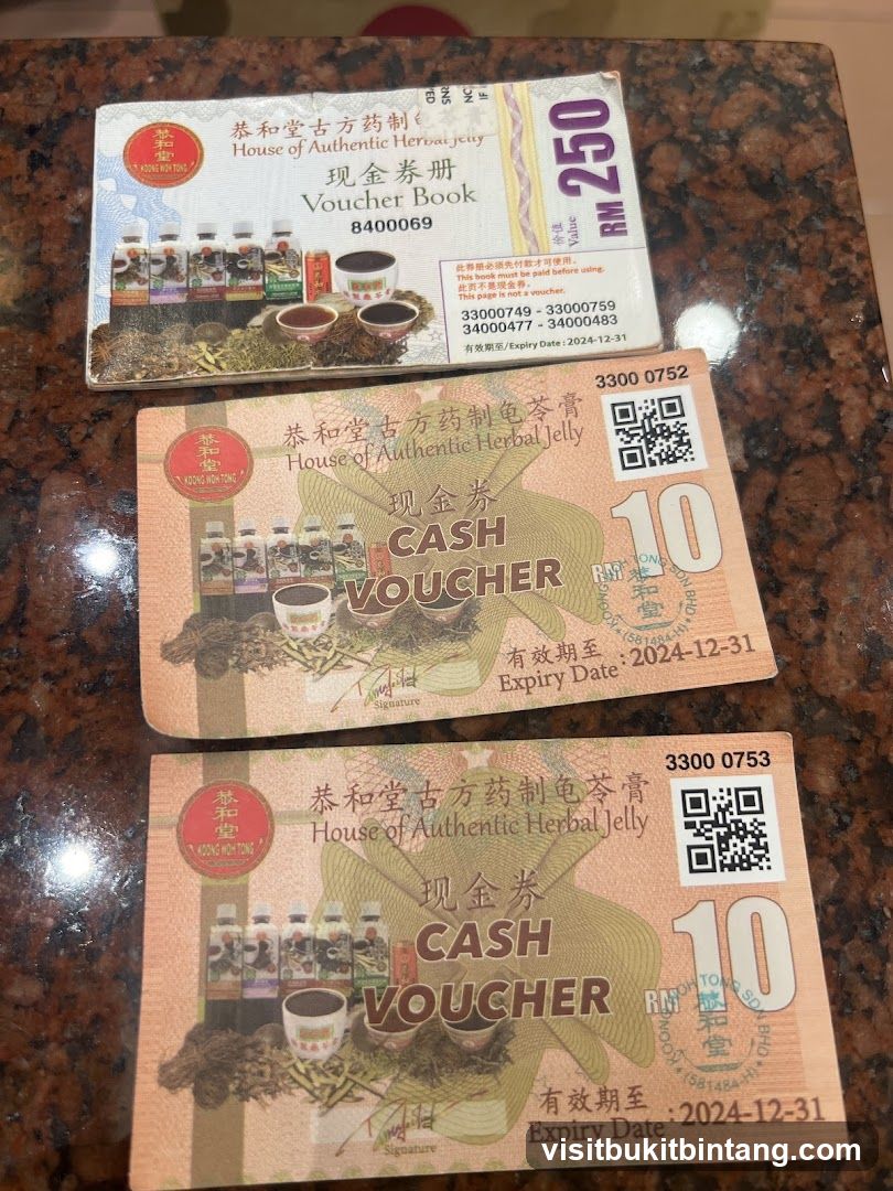 Voucher Book and Cash Vouchers