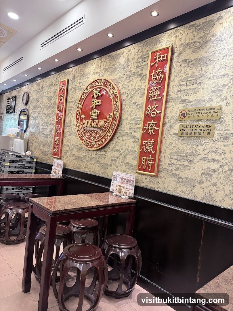 Restaurant Interior with Traditional Decor