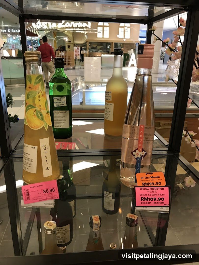 Bottled Liquor Display