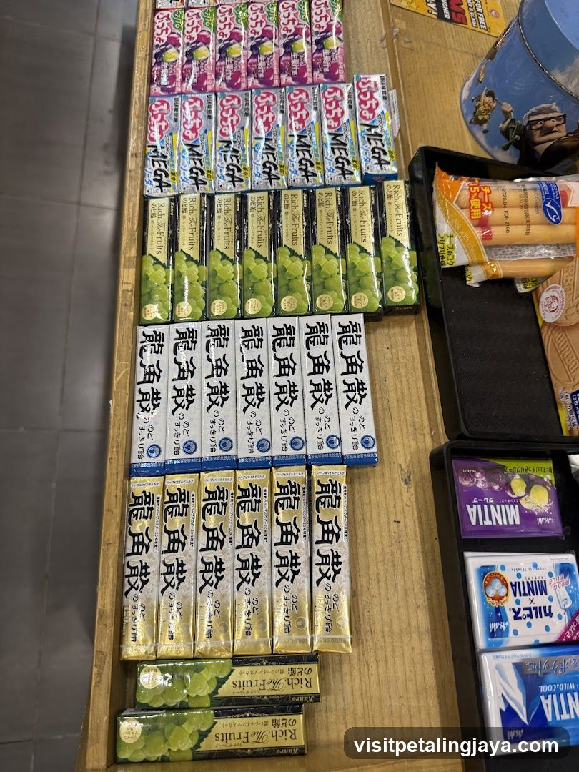 Japanese Snack Display