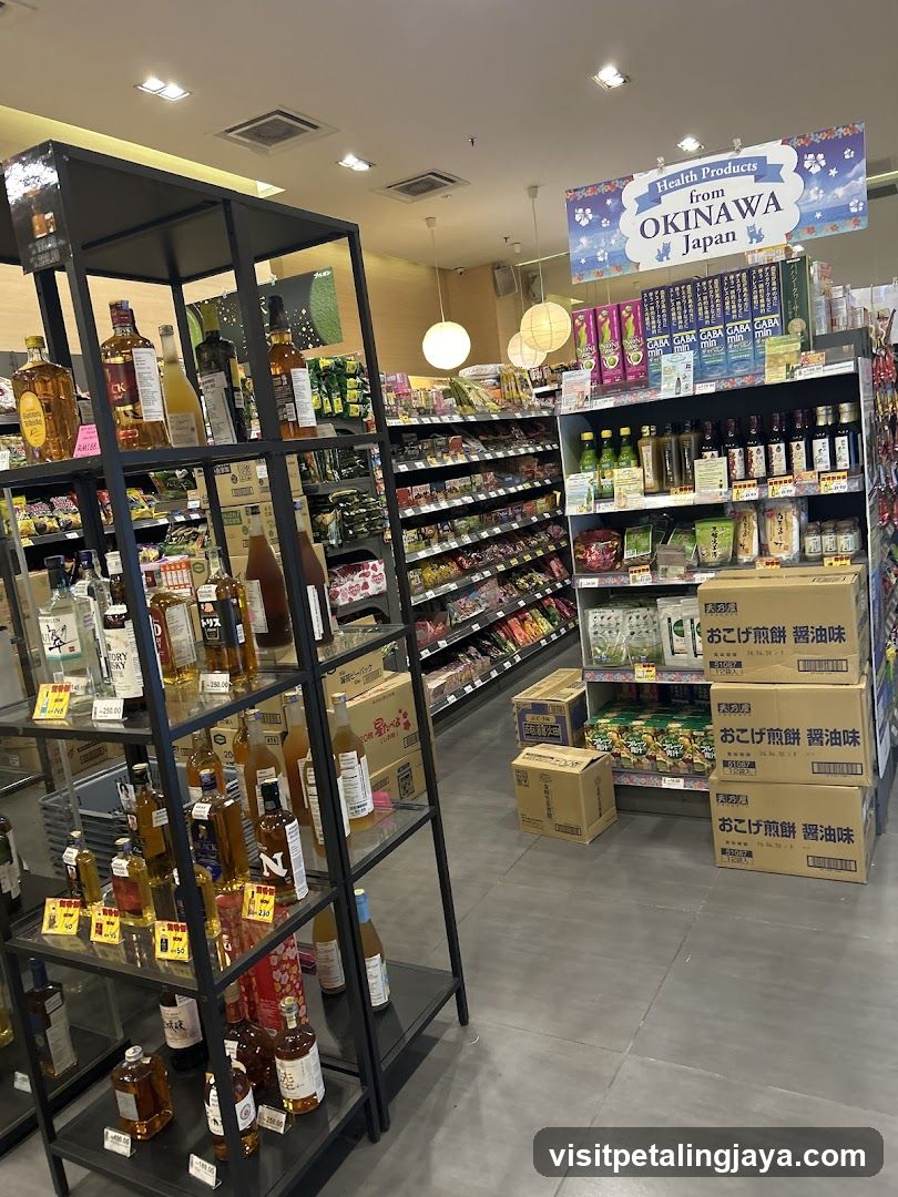Okinawa Health Products Store Interior
