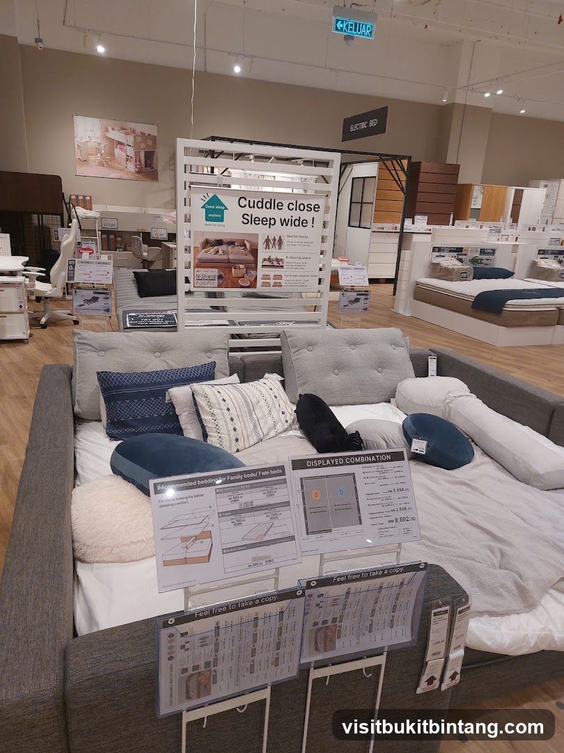 Bedroom Furniture Display