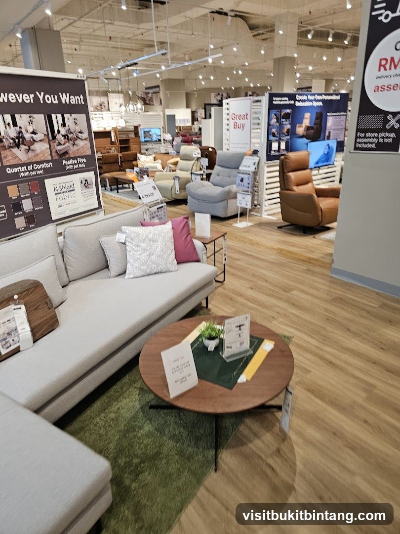 Furniture Store Display