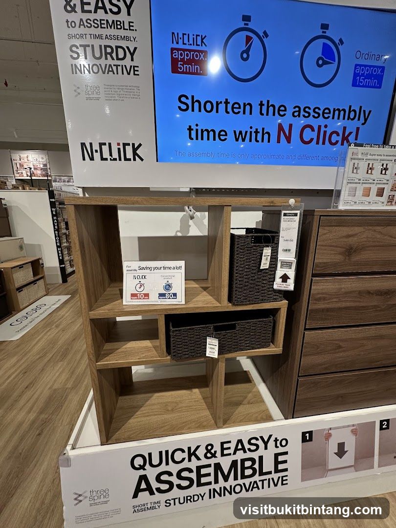 Furniture Assembly Display