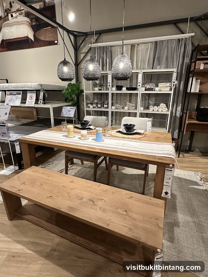 Dining Set Display
