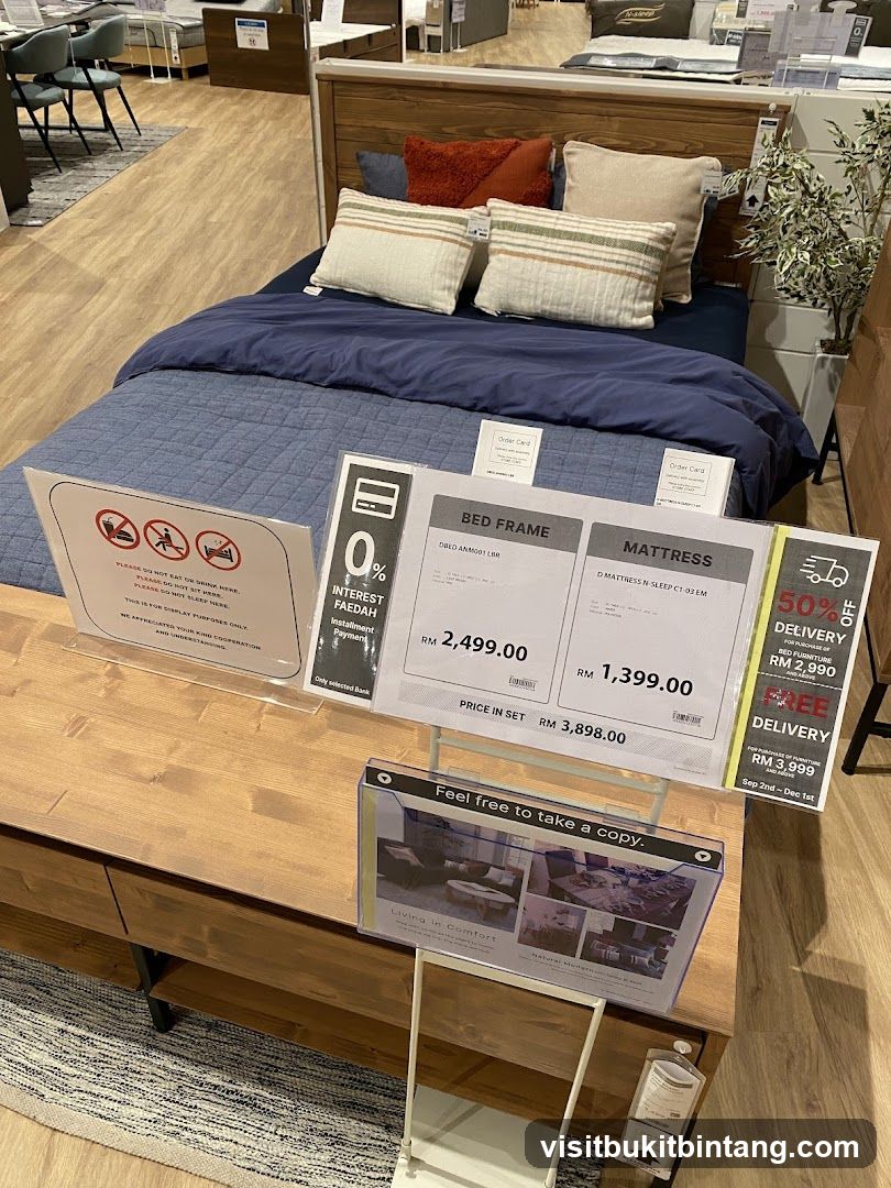 Bedroom Furniture Display
