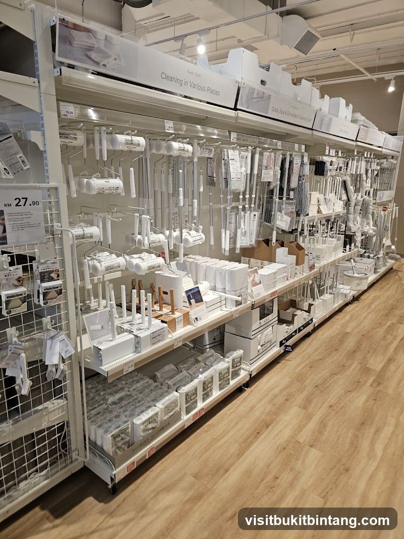 Cleaning Supplies Aisle