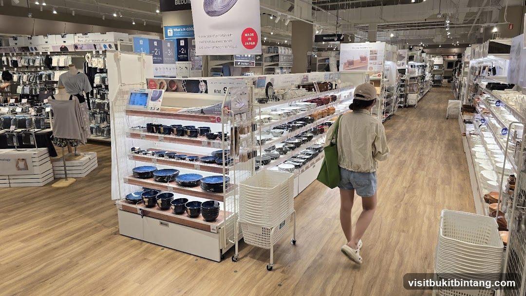 Store Interior with Housewares and Apparel