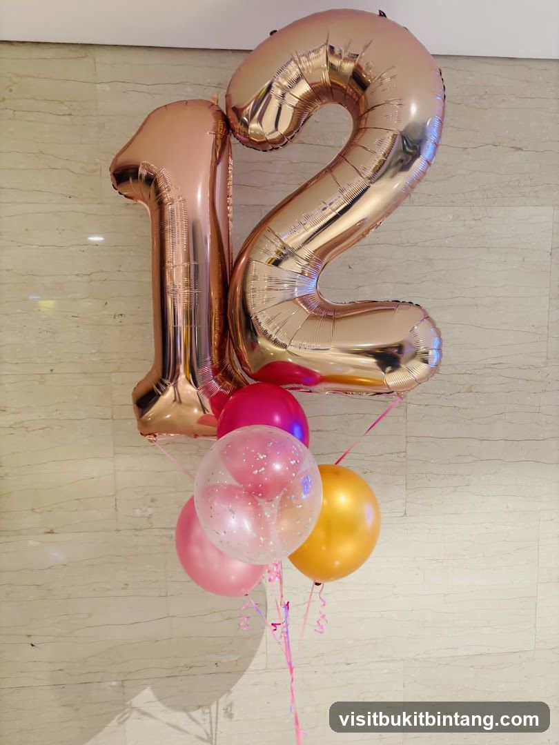 Number 12 Balloons