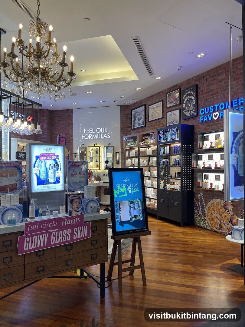 Kiehl's Store Interior