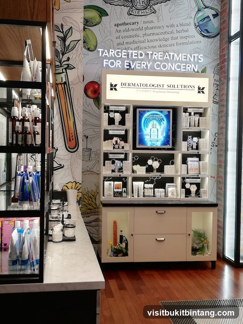 Kiehl's Dermatologist Solutions Display