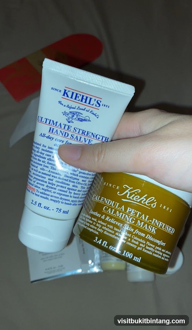 Kiehl's Hand Salve and Calming Mask