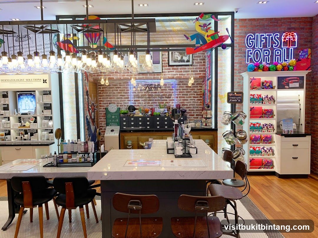 Kiehl's Store Interior