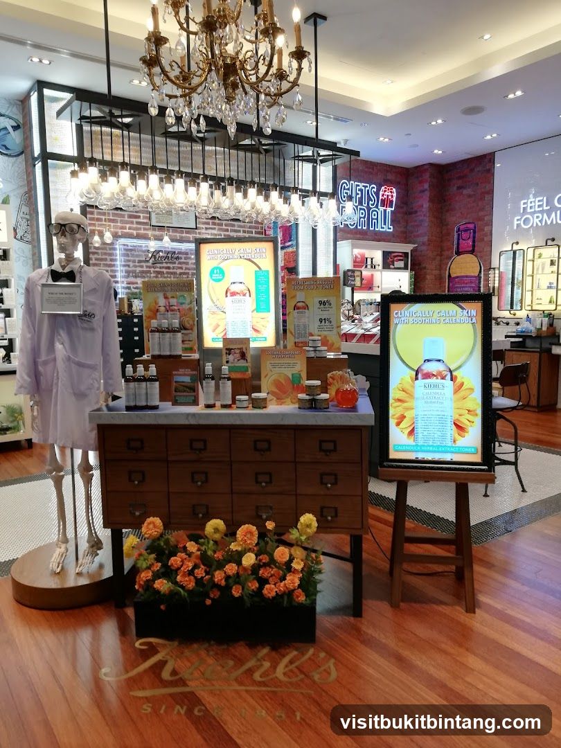 Kiehl's Store Display